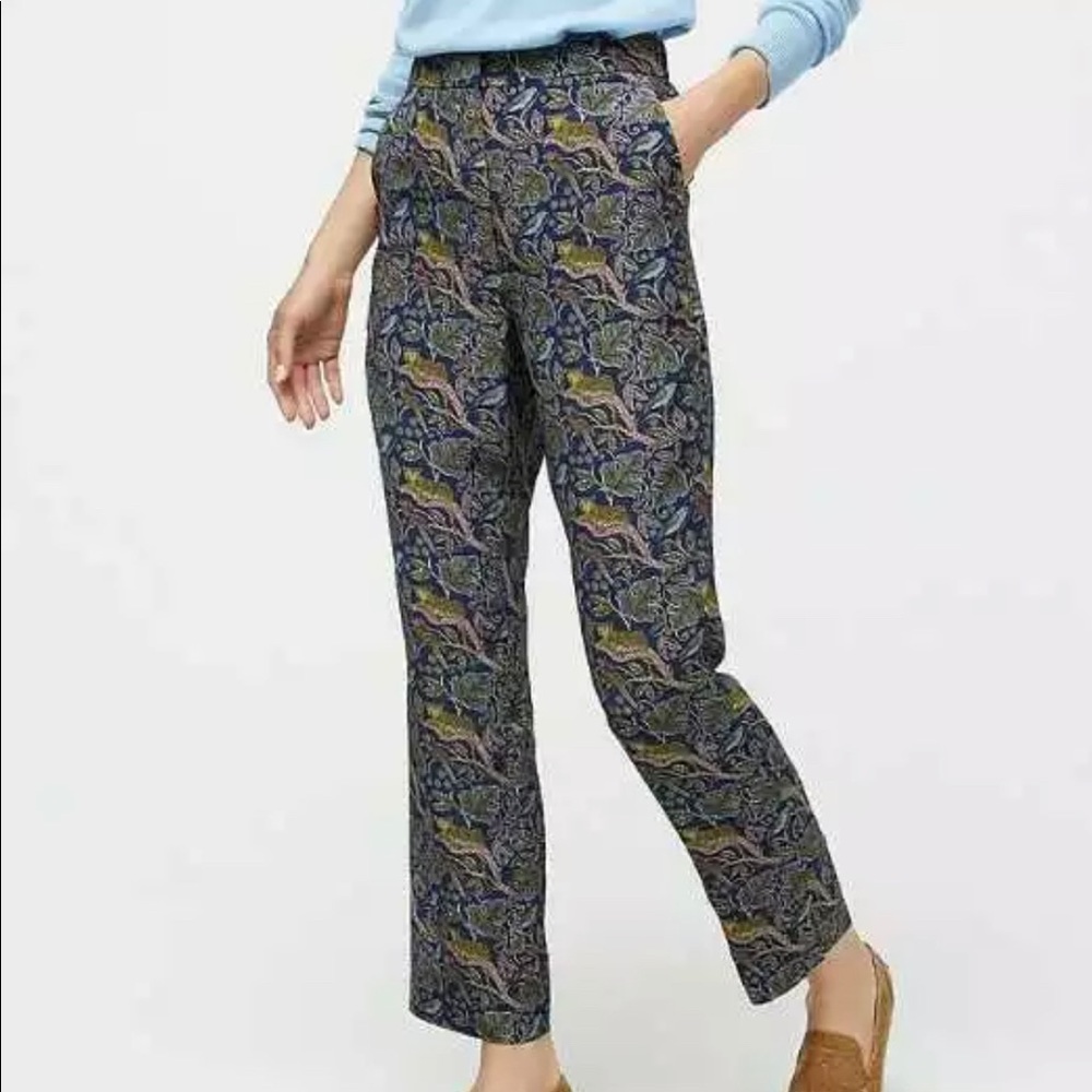 SOLD‼️‼️‼️ Crew Full Length Silk Pants